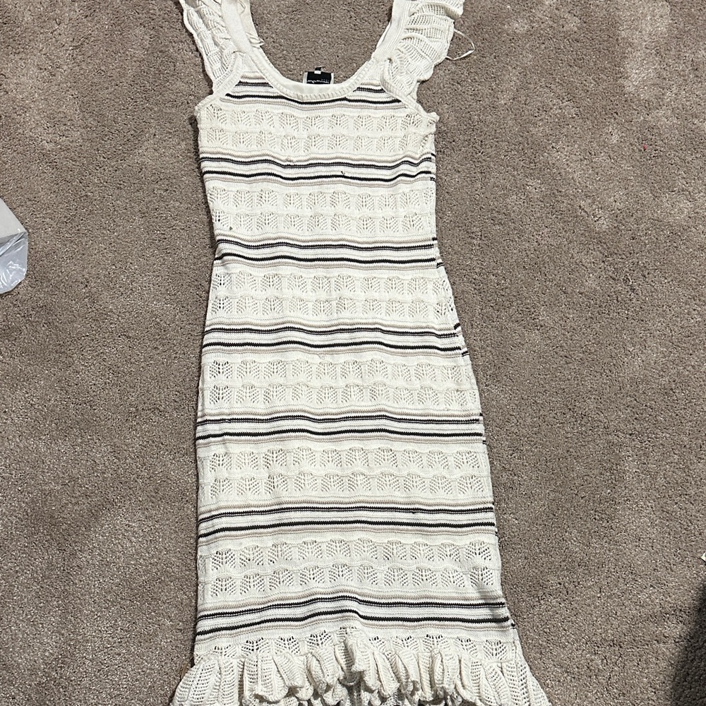 Elegant knitted Italian Style Dress